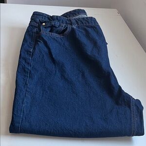 kate spade Dark Blue Wide Leg Jeans